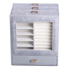 Скринька-комод для прикрас YIWU 23x20x15 см Сірий (HP-5-16G)