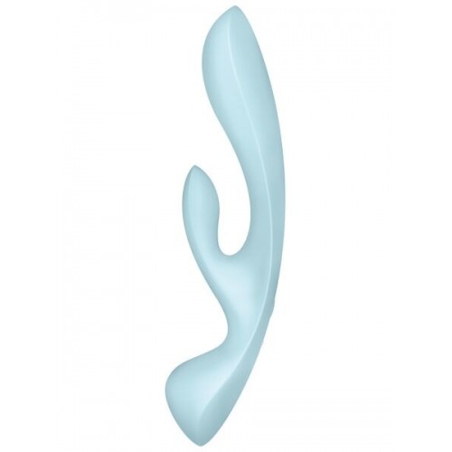 Вібратор-кролик Satisfyer Triple Oh Blue в інтернет супермаркеті PbayMarket!