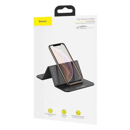 Килимок антиковзкий для телефону Baseus Folding Bracket Antiskid Pad SUWNT-01 (Чорний) Килимок антиковзкий для телефону Baseus Folding Bracket Antiskid Pad SUWNT-01 (Чорний)