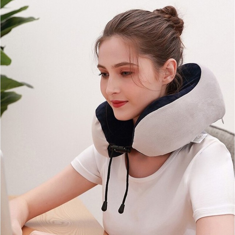 Масажер для шиї U-Shaped Massage Pillow Shake (3_03768)