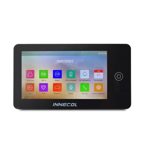 Відеодомофон 7 Innecol NEO HD Black Відеодомофон 7 Innecol NEO HD Black