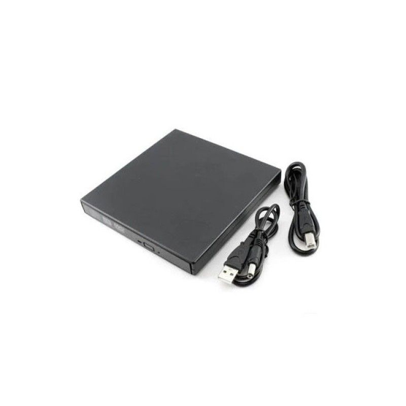 Зовнішній портативний USB DVD-RW CNV Сombo Black