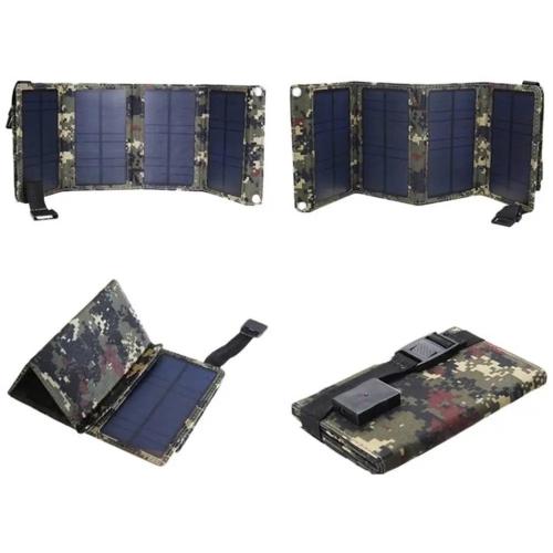 Сонячна панель Solar Power портативна зарядна станція складана з USB 5V - 10W камуфляж (SPH10) Сонячна панель Solar Power портативна зарядна станція складана з USB 5V - 10W камуфляж (SPH10)