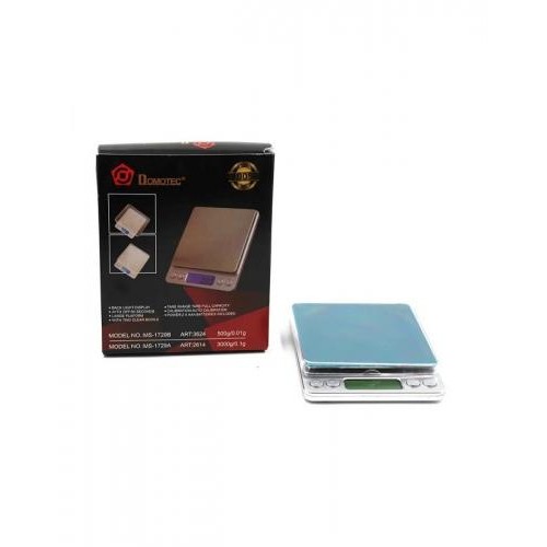 Портативна електронна вага Domotec MS-1729B 500 г 0.01 г Портативна електронна вага Domotec MS-1729B 500 г 0.01 г