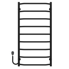 Рушникосушарка електрична Трапеція П9 500х1000 Deffi Чорний EF16 (C.TR.100.50.9.E.B.L.5)