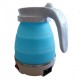 Електрочайник складний силіконовий Rainberg 220V 600W 600 мл Блакитний