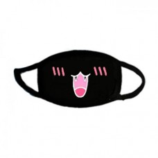 Маска з Мордочкою Emoji anime J K-Pop Seta Decor чорна (6724)