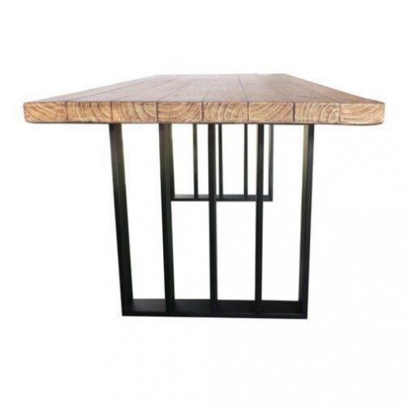 Обідній стіл у стилі Loft NS-1136 780x1800x800 мм Черный