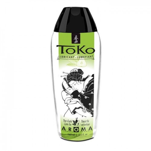 Лубрикант на водній основі Shunga Toko AROMA - Pear & Exotic Green Tea (165 мл), не містить цукру в інтернет супермаркеті PbayMarket!