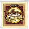 Струни для акустичної гітари Ernie Ball 2047 Earthwood 80/20 Bronze Silk and Steel Extra Soft Acoustic Guitar Strings