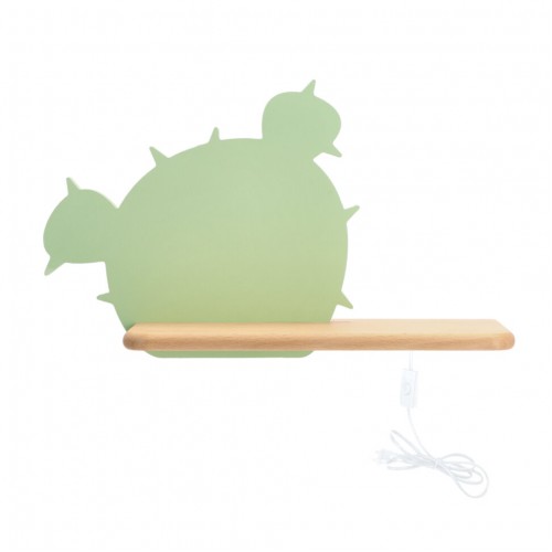 Настінний світильник Candellux Cactus 33.5x20.5 см Коричнево-зелений (21-01016)