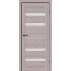 Дверне полотно MS Doors GEORGIA 60см дуб сірий скло сатин