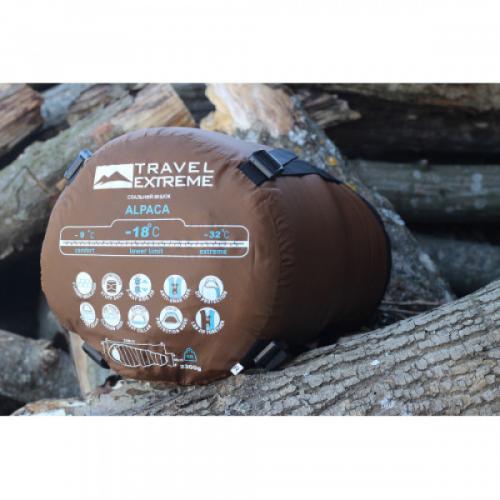 Спальник Travel Extreme Alpaca L лівий Пісочний (1060-ТЕ-C015L) Спальник Travel Extreme Alpaca L лівий Пісочний (1060-ТЕ-C015L)