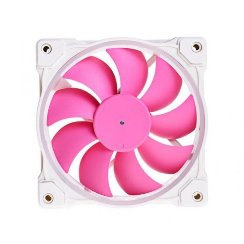 Вентилятор ID-Cooling ZF-12025-PINK ARGB (Single Pack), 120x120x25мм, 4-pin PWM, білий з рожевим в інтернет супермаркеті PbayMarket!