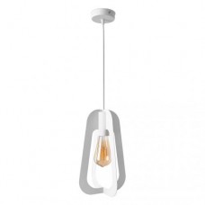 Світильник підвісний MSK Electric Catania в стилі лофт під лампу Е27 NL 3019 WH білий