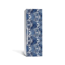 Наклейка на холодильник Zatarga «Імператорський індиго» 650х2000 мм вінілова 3Д наклейка декор на кухню