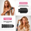 Мультистайлер No Brand Airwrap HS05 long, стайлер з 7 насадками Чорний