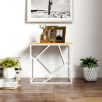 Кавовий журнальний столик у стилі Loft NS-467 630x600x400 мм Белый Кавовий журнальний столик у стилі Loft NS-467 630x600x400 мм Белый