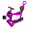 Самокат дитячий Scooter Сонечко 5 in 1 Pink (20459040)