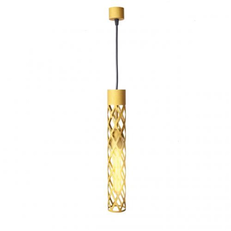 Світильник підвісний MSK Electric Flow у стилі лофт під лампу Е27 золото MR 6041 GD