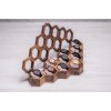 Сотова скринька-органайзер для 10 годинників ecoWalnut 7.8х59.7х23.5 см