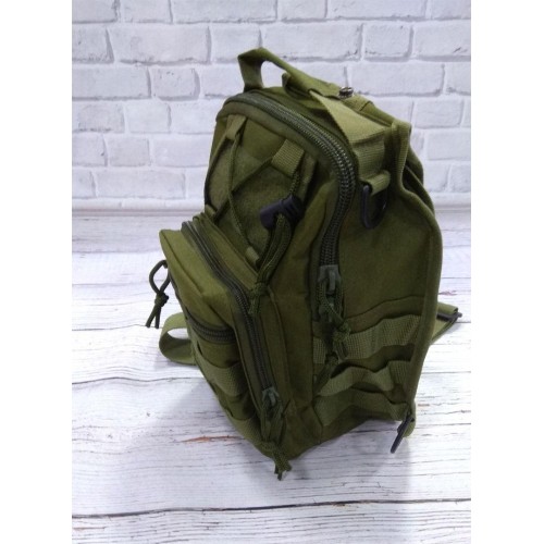 Тактична сумка-рюкзак Military T-Bag 3 28х18х13 см Хакі