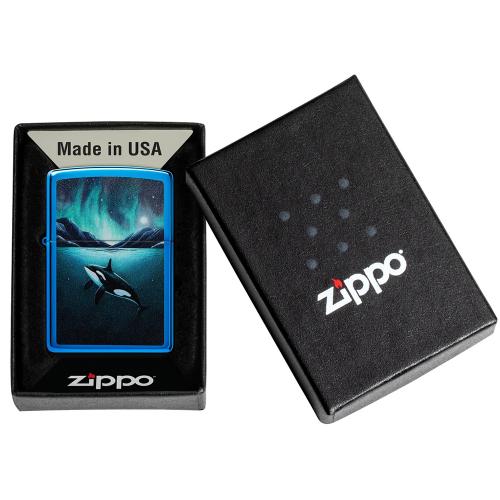 Запальничка бензинова Zippo Whale Design (48984) Запальничка бензинова Zippo Whale Design (48984)