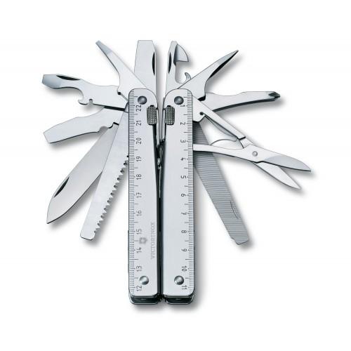 Мультитул Victorinox SwissTool X у шкіряному чохлі 28 функцій (3.0327.L) Мультитул Victorinox SwissTool X у шкіряному чохлі 28 функцій (3.0327.L)
