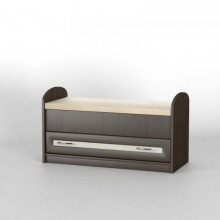 Комод приліжковий Тиса Мебель КП-103 Венге Дуб молочний 55x41x90 см