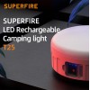 Ліхтар кемпінговий акумуляторний SuperFire T25 400 Lumen IP42