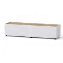 Тумба під ТВ Компанит МГ 6 150х42х35 см Альба білий