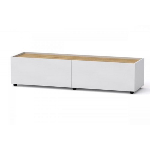 Тумба під ТВ Компанит МГ 6 150х42х35 см Альба білий Тумба під ТВ Компанит МГ 6 150х42х35 см Альба білий