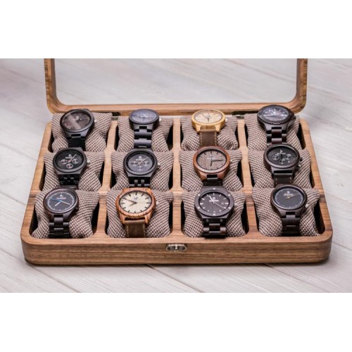 Бокс для зберігання наручних годинників ecoWalnut 7х35х26.5 см Бокс для зберігання наручних годинників ecoWalnut 7х35х26.5 см