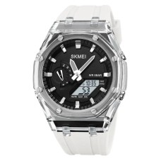 Годинник чоловічий спортивний Skmei 2100 Білий