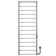 Рушникосушарка електрична Трапеція з полицею П15 500х1500 Deffi Хром JD03 (C.TP.150.50.15.E.C.R.1)