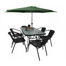 Комплект садовой мебели Kontrast Boston Green-6