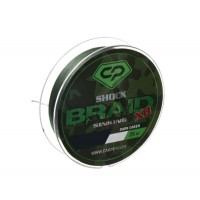 Шок-лідер Carp Pro Shock Braid PE X8 0.16мм 25м Dark Green