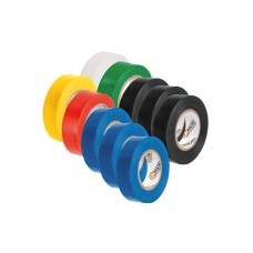 Набір ізоляційних стрічок Polax ПВХ кольорові 10 м (101-195)