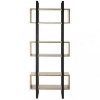 Стелаж для зберігання в стилі Loft Чорний NS-1845 2030x750x300 мм Стелаж для зберігання в стилі Loft Чорний NS-1845 2030x750x300 мм