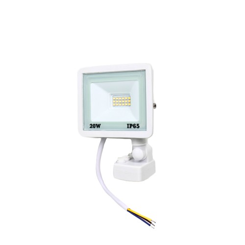 Прожектор світлодіодний з датчиком руху Lightwell LW-FL-W-20-S 20 W 295921 Прожектор світлодіодний з датчиком руху Lightwell LW-FL-W-20-S 20 W 295921