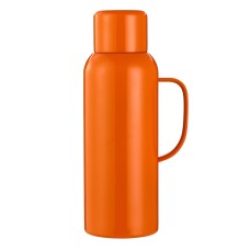 Термос із клапаном та датчиком температури YIWU 820 мл Помаранчевий (HP-14-55O)