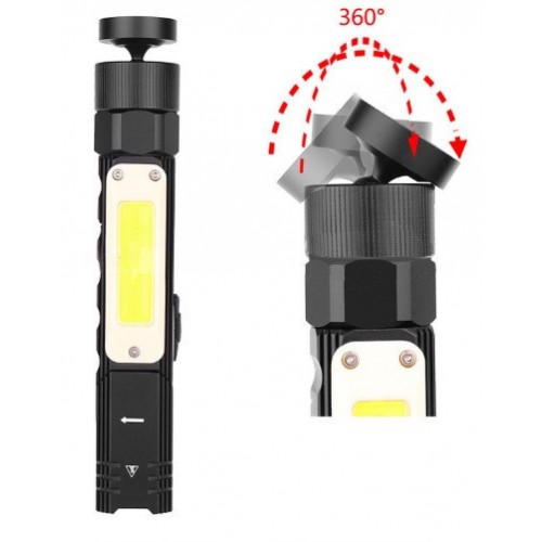 Ліхтар з магнітом GoRead Y112 USB XPG+COB 10000 лм IP65 Ліхтар з магнітом GoRead Y112 USB XPG+COB 10000 лм IP65