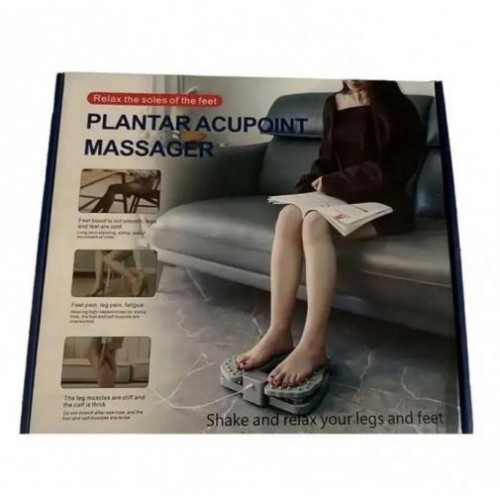 Акупунктурний масажер для ніг та ступнів RIAS Plantar Acupoint Massager 5W Grey Акупунктурний масажер для ніг та ступнів RIAS Plantar Acupoint Massager 5W Grey