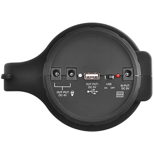 Ліхтар Luxury YJ-1902T 5W 22SMD Powerbank solar ЗУ220В Чорно-червоний (1748935803)