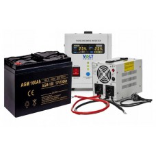 Зарядна станція портативна No Brand AGM 100 A  (1200 Вт*год)
