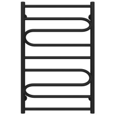 Рушникосушарка водяна Вілла 500х800 Deffi Чорний (C.VP.80.50.B.B)