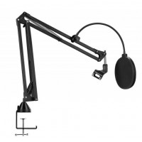 Стійка для мікрофону Manchez M-20 із кріпленням на стіл Black (3_00940) Стійка для мікрофону Manchez M-20 із кріпленням на стіл Black (3_00940)