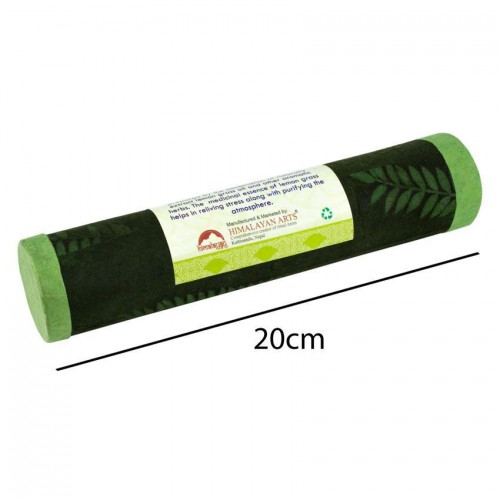Пахощі Тибетські Himalayan Inc Лемонграс Lemongrass Подарункова упаковка 20х4х4 см Зелений (25650)