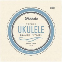 Струни для укулеле D'Addario EJ53T Black Nylon Tenor Ukulele Strings 28/32 Струни для укулеле D'Addario EJ53T Black Nylon Tenor Ukulele Strings 28/32