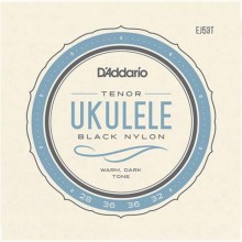 Струни для укулеле D'Addario EJ53T Black Nylon Tenor Ukulele Strings 28/32